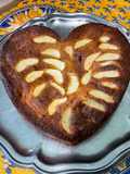 Gâteau aux pommes et caramel