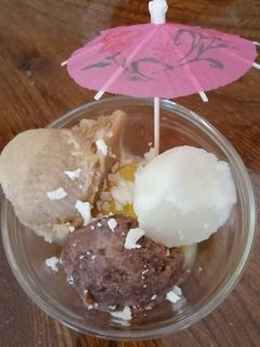 عکسی از دستور بستنی خونگی