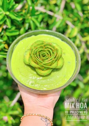 Hình của món Sinh Tố Bơ.