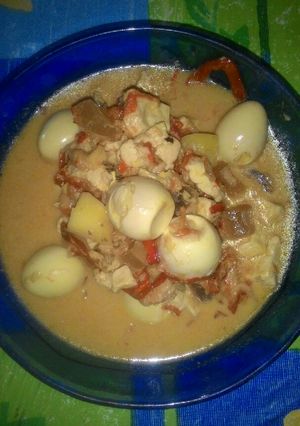 Foto resep Lodeh tahu ketupat