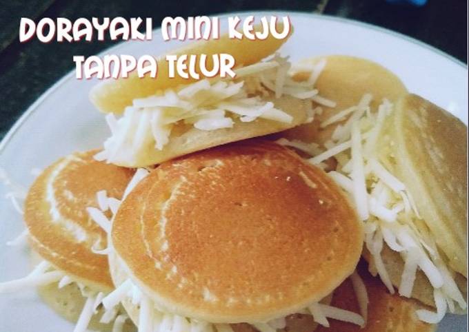 Cara bikin Dorayaki mini keju tanpa telur Cara bikin Dorayaki mini keju tanpa telur