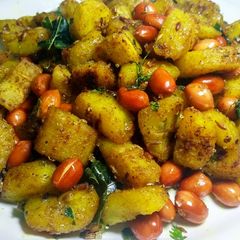 A picture of Banana Peanut fry.