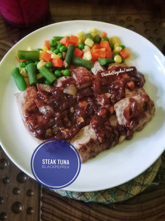 Foto resep 656. 🥩 Steak Tuna Blackpepper