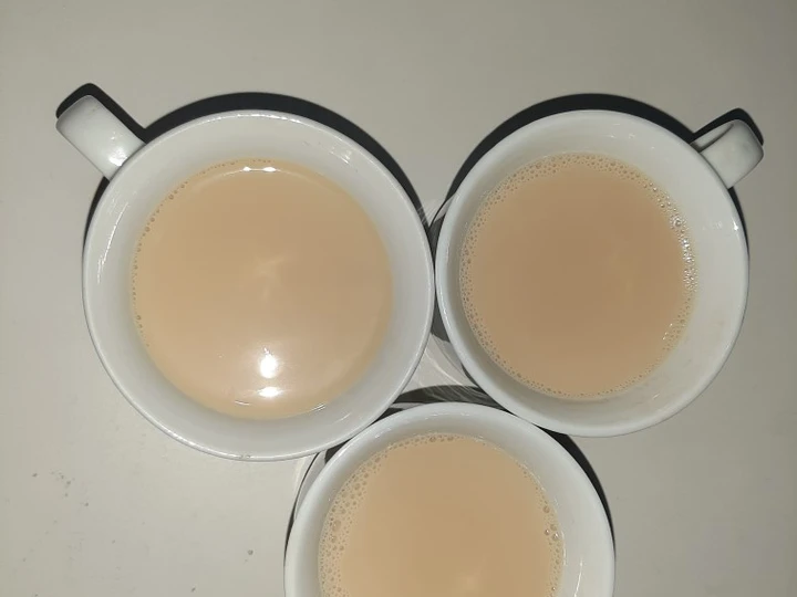 Easy Steps to Prepare Recipes Syai Haleeb (Teh Susu Arab) the Delicious Really Delicious.