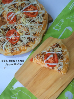 Foto resep Pizza Rendang