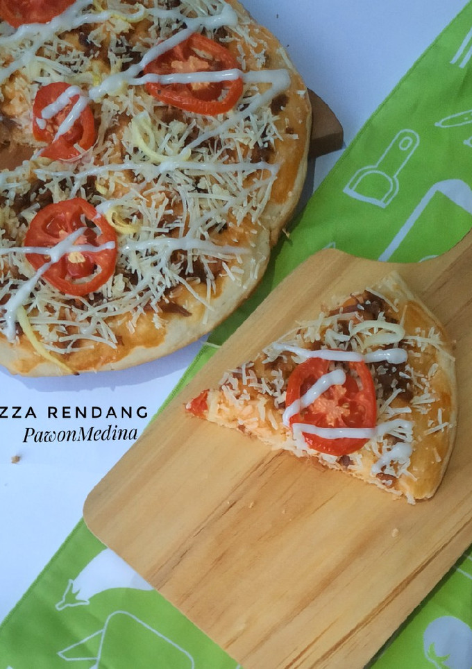 Foto resep Pizza Rendang