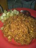 Nasi goreng ikan asin