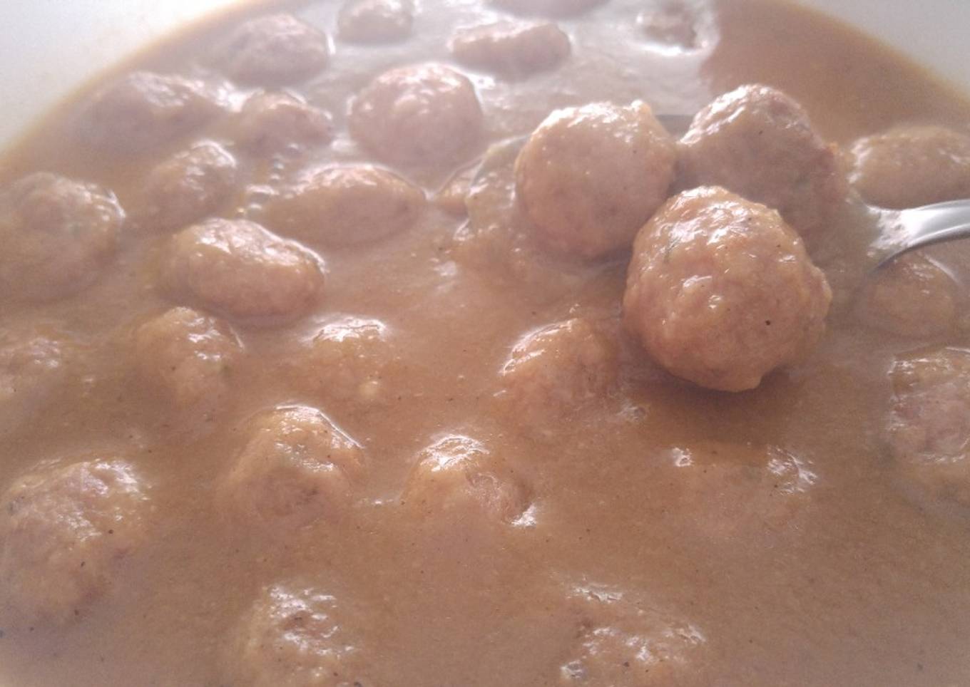 Albóndigas en salsa de la mía mamma