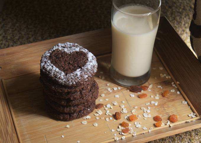 Chocolate Oats Cookies