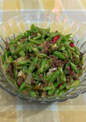 Foto resep Tumis buncis daging cincang