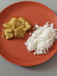 Foto di Riso basmati e pollo al curry