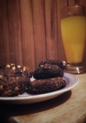 Una foto de Galletitas de Chocolate y Garbanzos