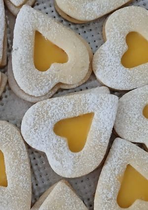 Una foto de Masitas con crema de limón 🍋