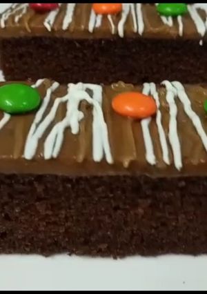 A picture of Chocolate cake with Metro Icing Chocolate|| Rich and Moist cake.