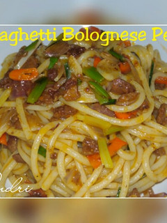 Foto resep Spaghetti Bolognese Pedas