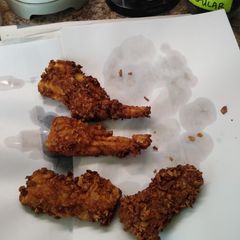 A picture of Potato chip crusted whiting.