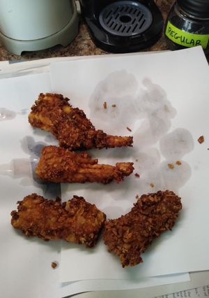 A picture of Potato chip crusted whiting.