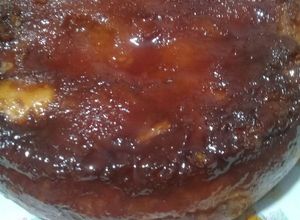 Una foto de Budín de pan chico