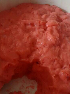 Una foto de Gelatina de cereza con búlgaros o kéfir.ॐ