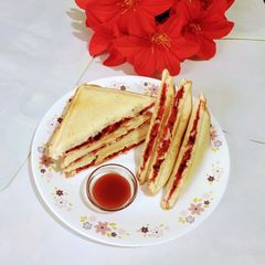 A picture of Vegetable Sandwich.