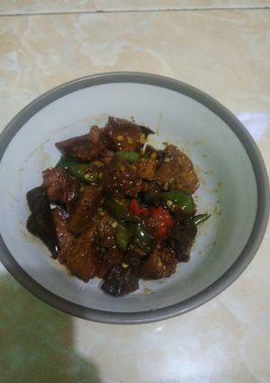 Foto resep Tumis Sapi Cabe Ijo Simple