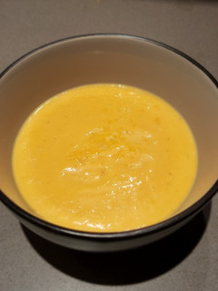 Una foto de Crema de calabaza