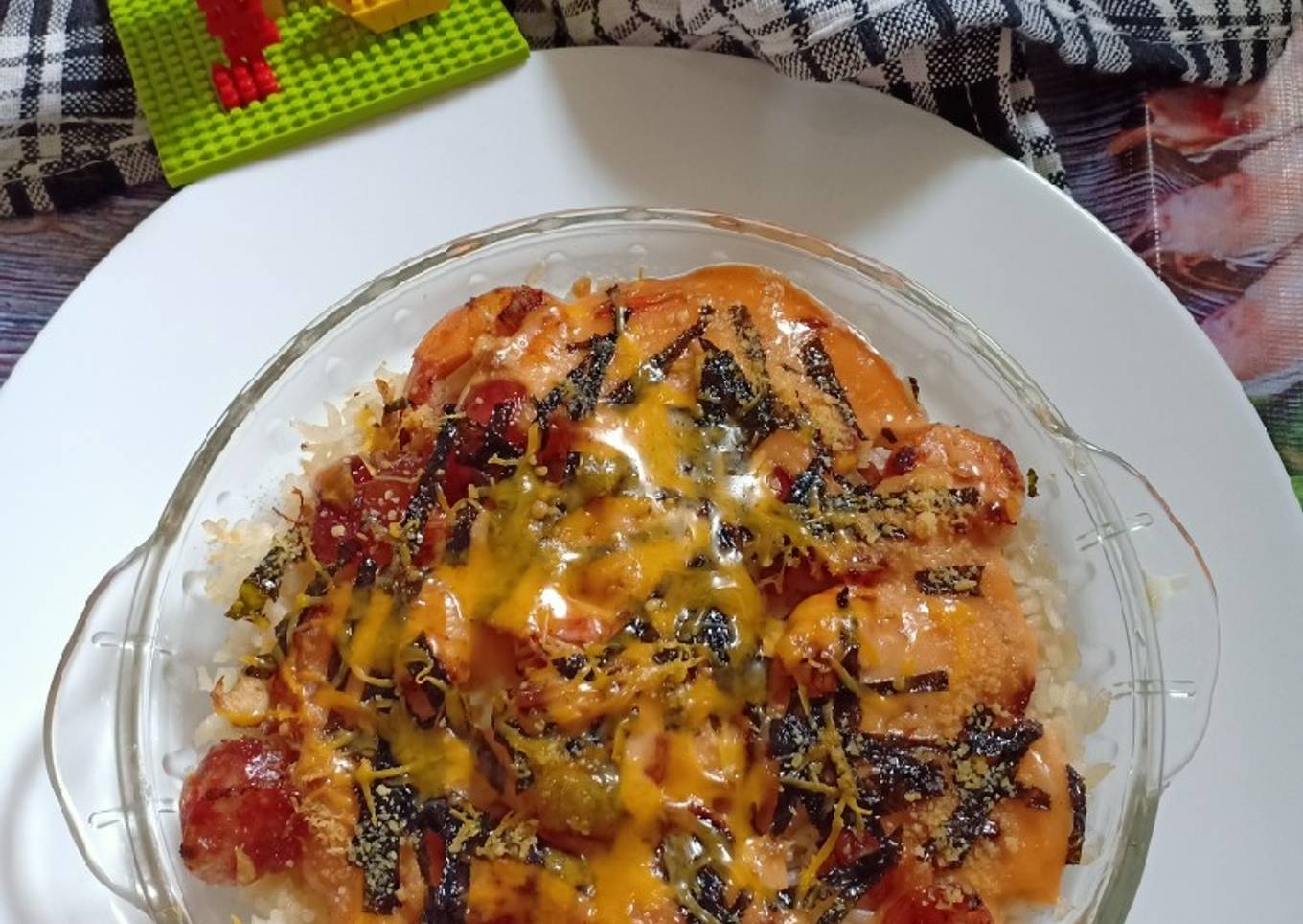 Shrimp Mentai Rice