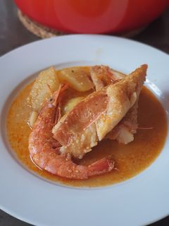 Una foto de All i pebre de gallineta