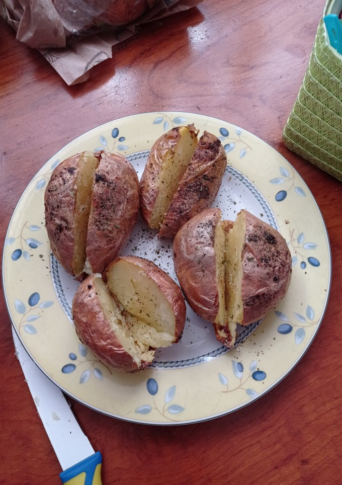 Una foto de Patatas asadas