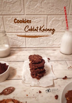 Foto resep Cookies Coklat Kacang