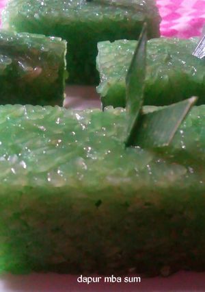 Foto resep Wajik pandan