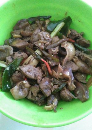 Foto resep Ati ampela lombok ijo