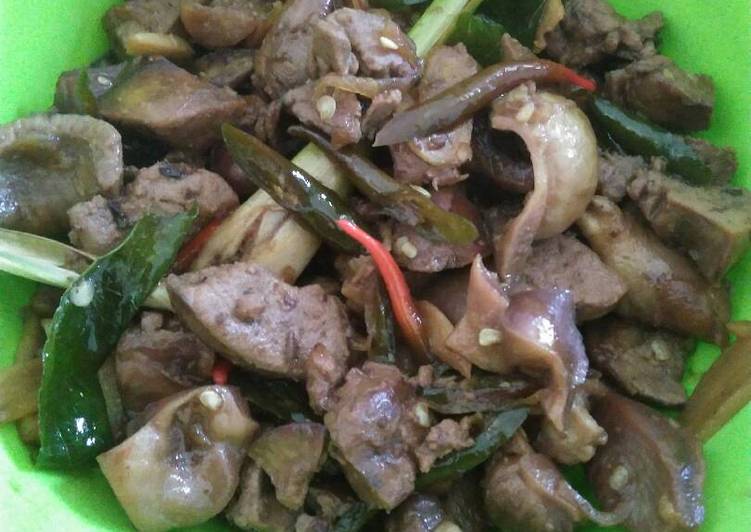 Resep Ati ampela lombok ijo, Bikin Ngiler