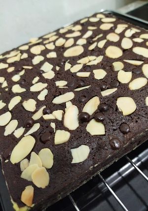 Foto resep Brownies chocochips almond