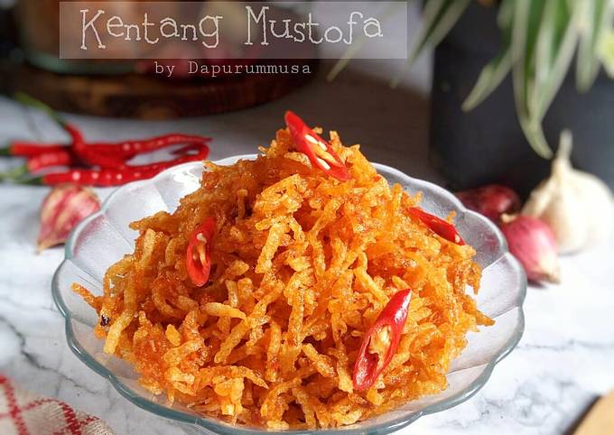 Ternyata ini lho! Bagaimana cara memasak Kering Kentang Mustofa dijamin sedap