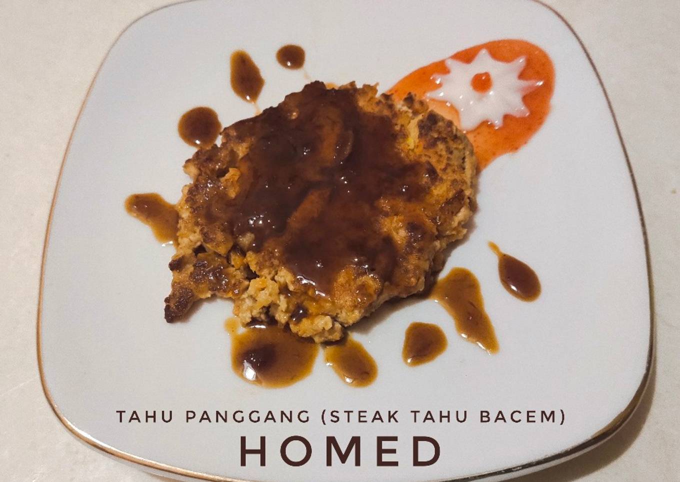 Tahu Panggang Teflon