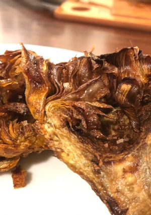 Una foto de Alcachofas fritas