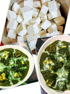 पालक पनीर (palak paneer recipe in Hindi) रेसिपी मुख्य फोटो