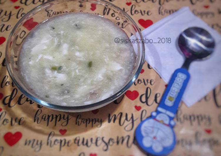 Resep 29. 🍲 MP-asi Sup Krim Telur untuk Baby Keto #Ketopad 
