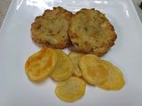 Medallones de merluza al horno con papas