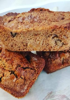 Foto di Mini plumcake con pesche sciroppate e cannella
