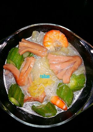 Foto resep Sup Oyong Sawi Putih Komplet
