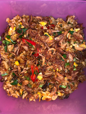 Resep Nasi goreng ikan #bekalkantor Anti Gagal