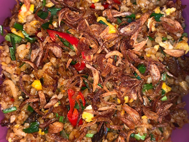 Resep Nasi goreng ikan #bekalkantor Anti Gagal