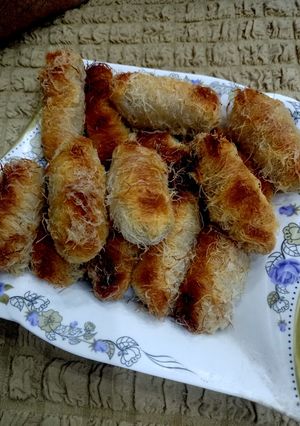 صورة لوصفة كنافه بالمكسرات