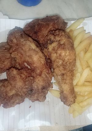 صورة لوصفة كنتاكي في البيت