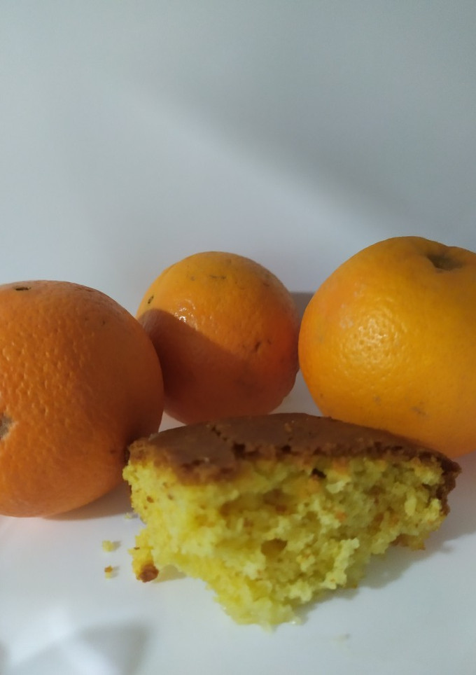 Una foto de 🍊 Bizcocho de zumo de naranja 🍊
