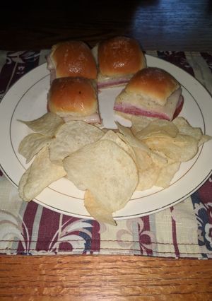 A picture of Hot Italian Sliders.