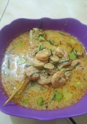Foto resep Udang kari susu nikmat dan sehat