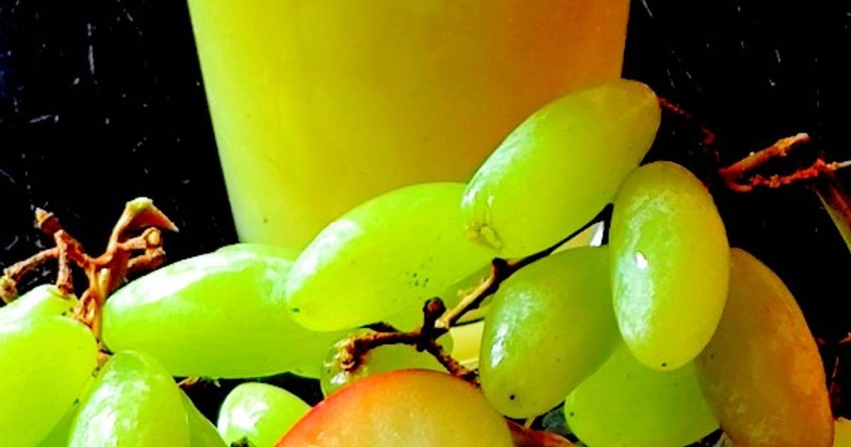 Apple grapes juice Recipe by Suchitra S(Radhika S) Cookpad